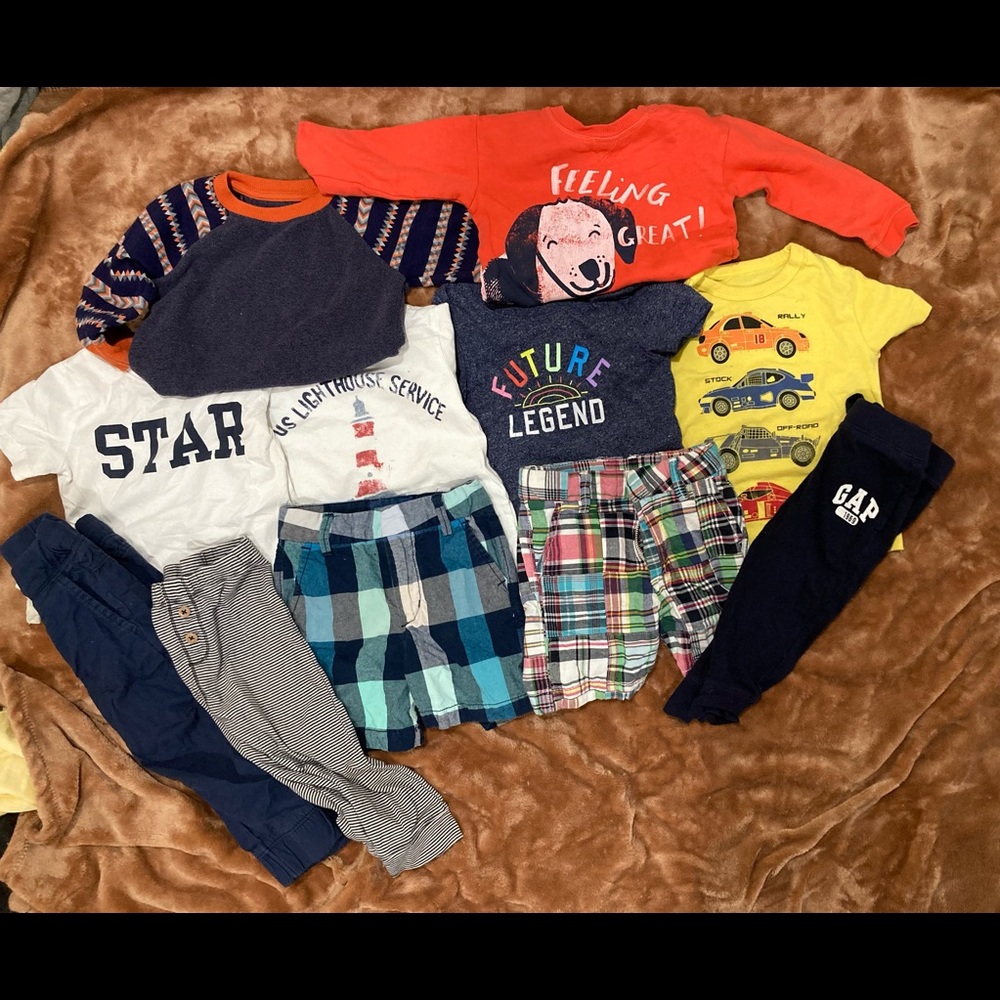 11 piece bundle preschoolers/toddlers  sizes from 12-24 months